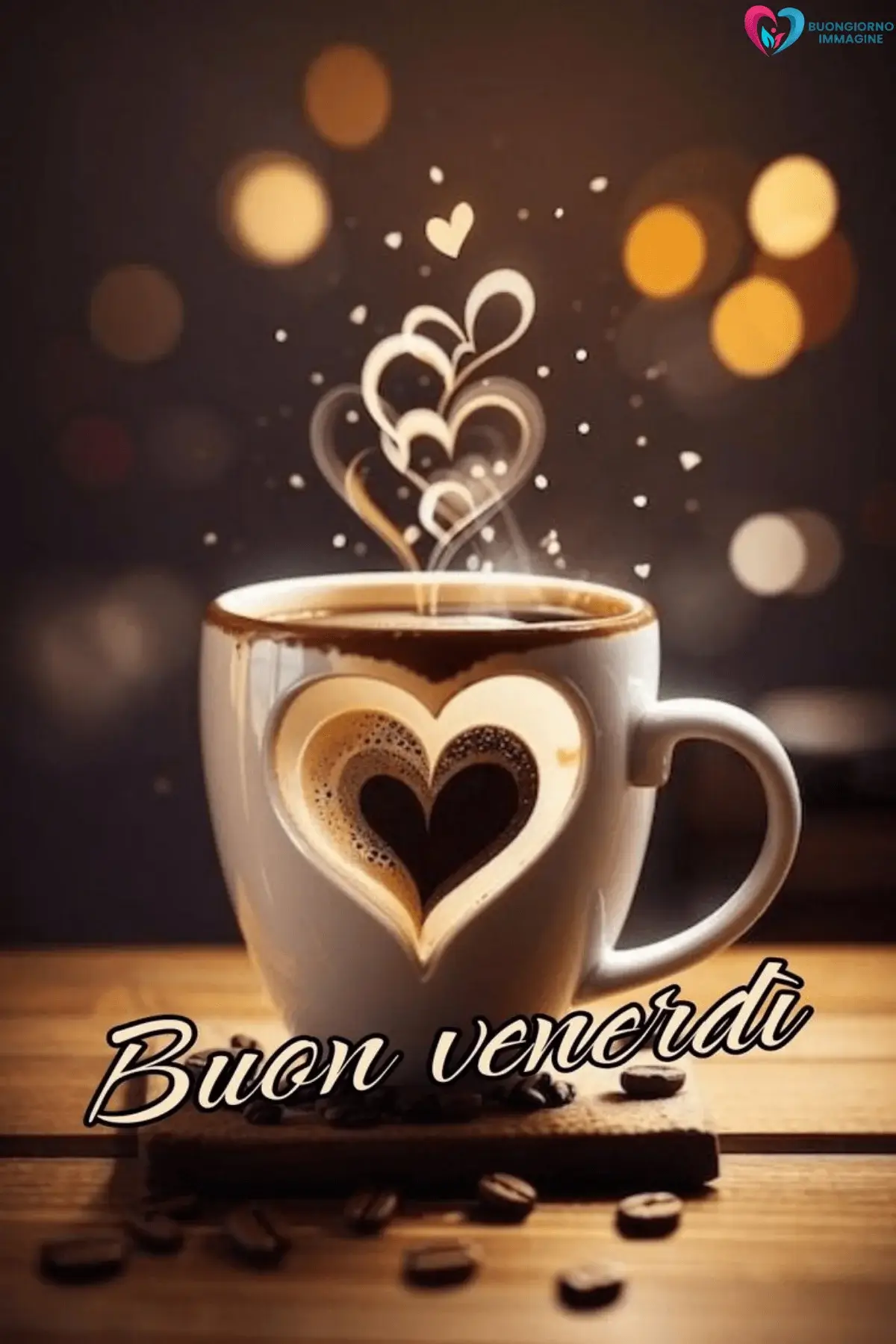 buongiorno venerdì immagini con luce chiara