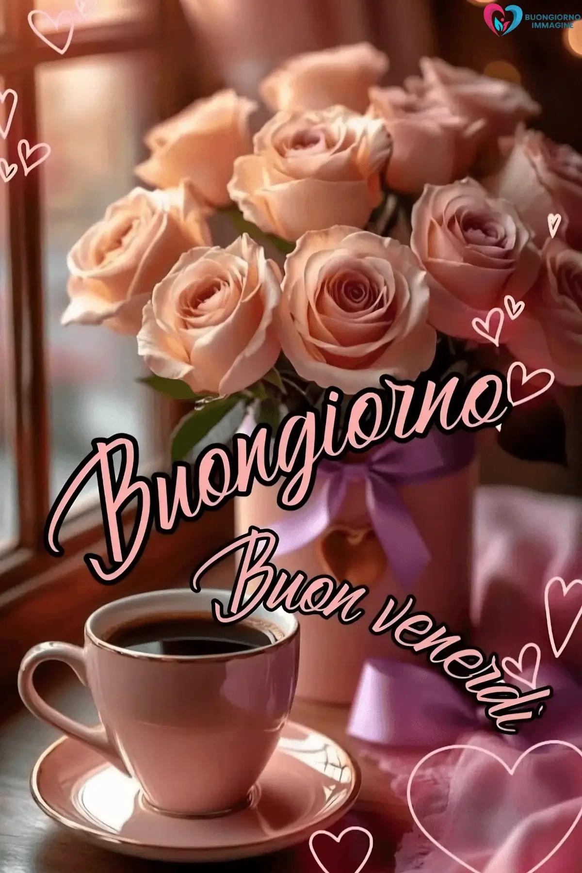buongiorno venerdì immagini con luce mattutina