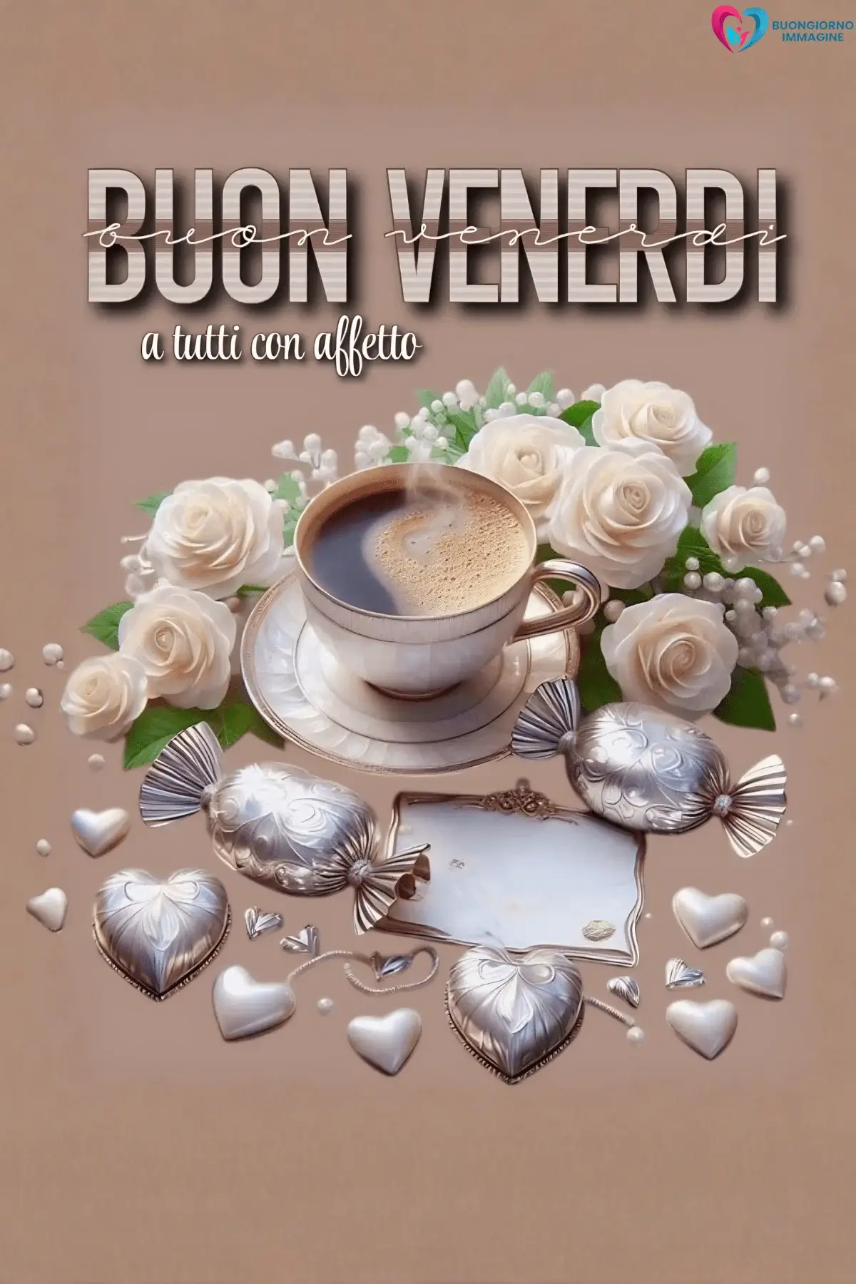 buongiorno venerdì immagini con luce rilassante