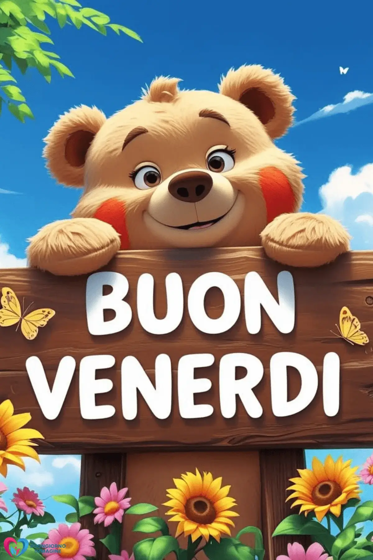 buongiorno venerdì immagini con toni caldi