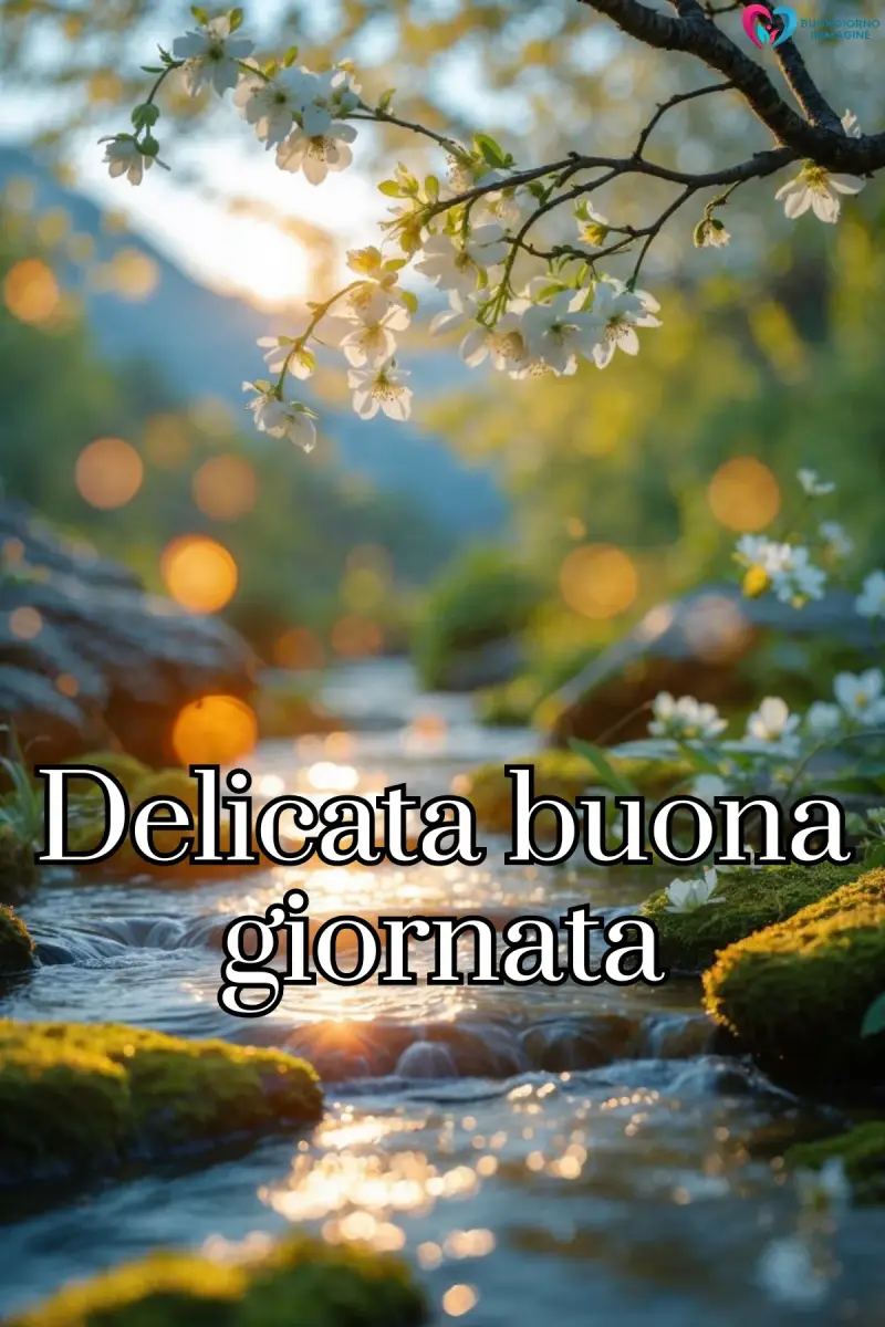 buona giornata divertente simpatica con paesaggio luminoso del mattino
