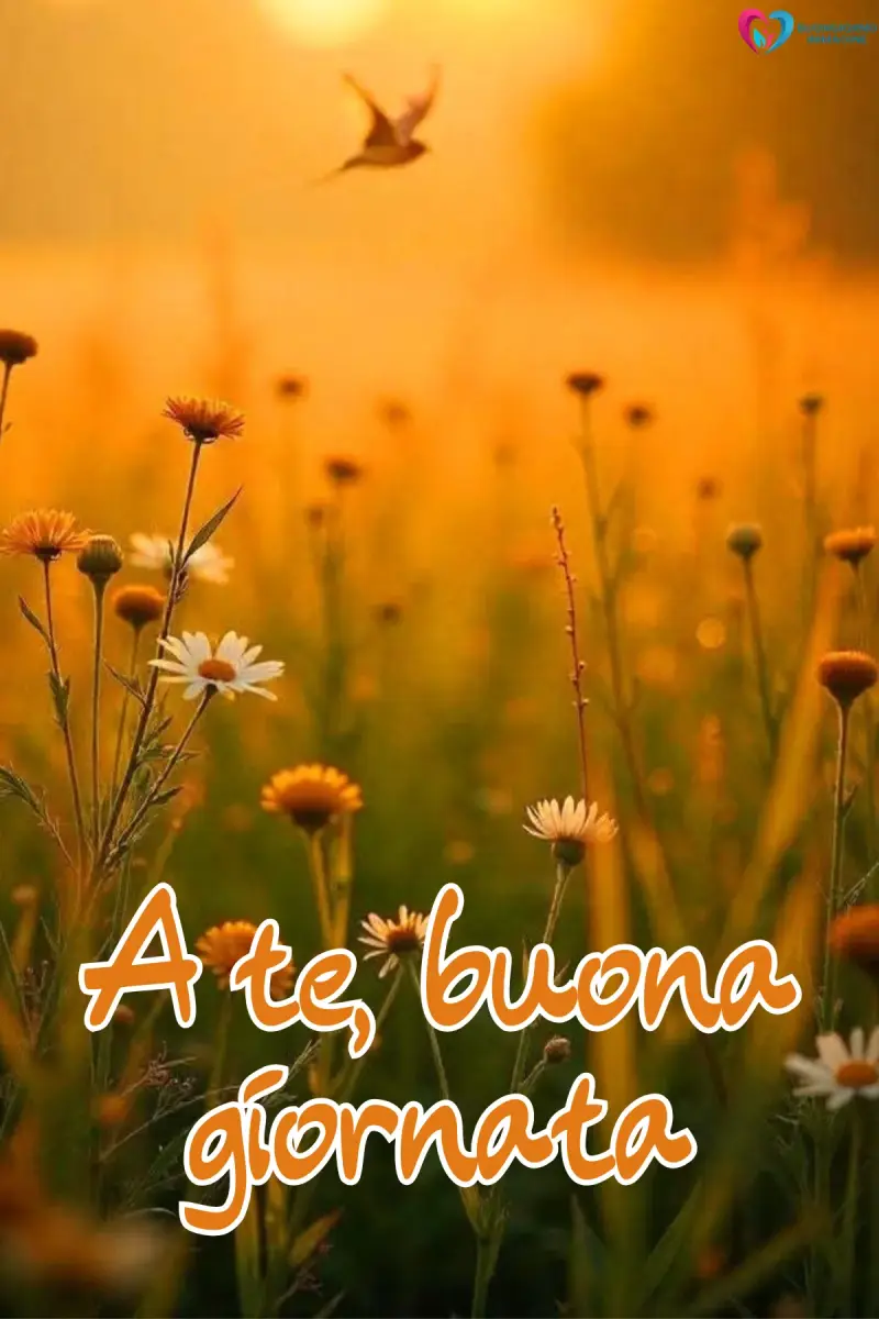 buona giornata divertente simpatica con colazione e tazza fumante