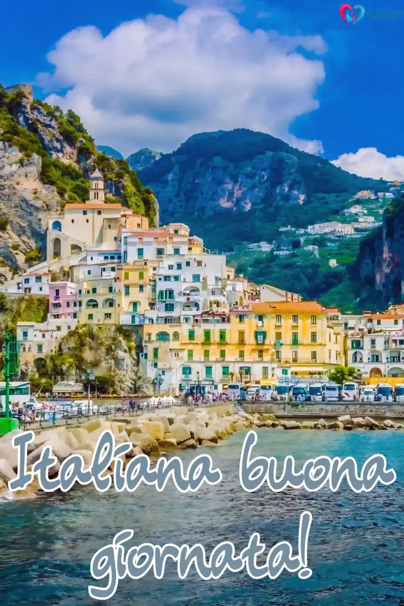 buongiorno e buona giornata con finestra aperta e luce calda
