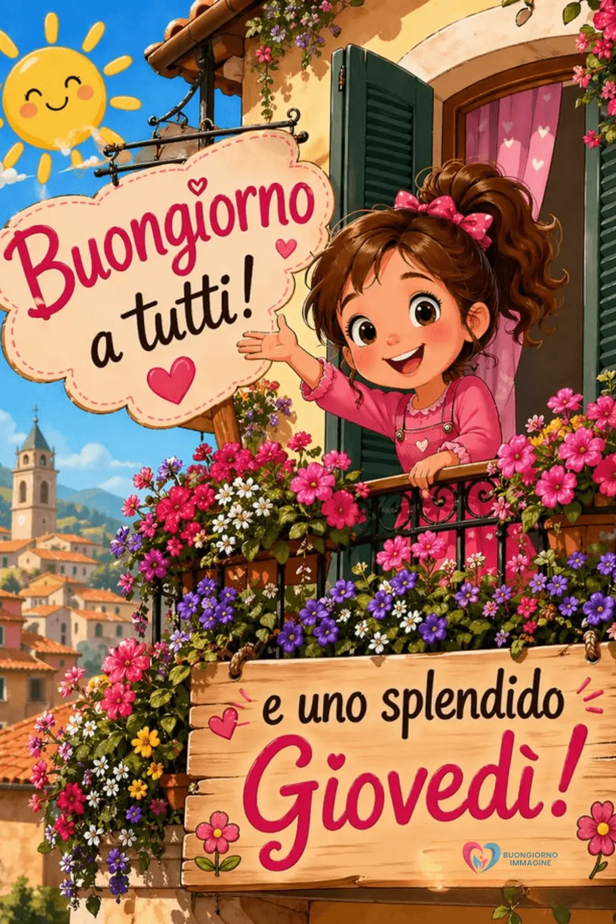 immagini buongiorno buon giovedì con frasi brevi italiane