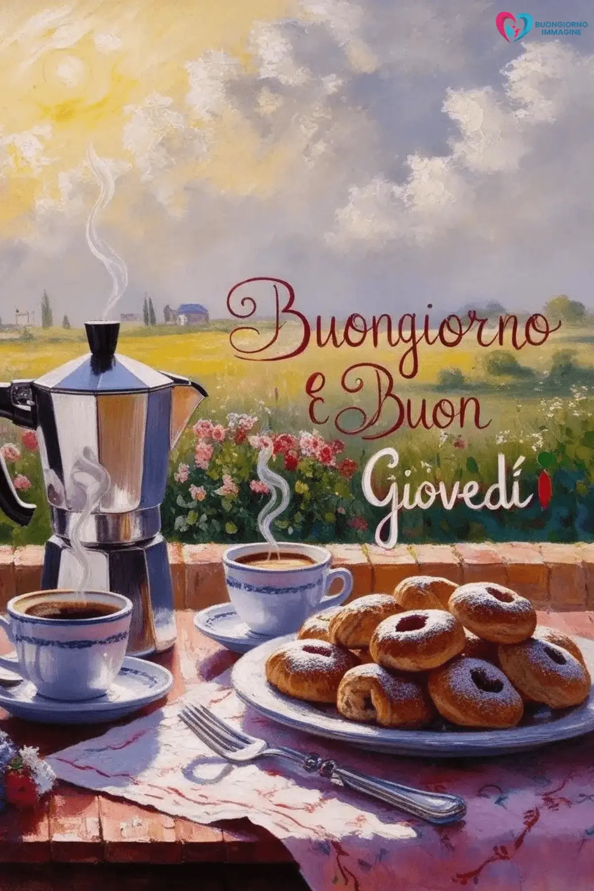 immagini buongiorno buon giovedì con stile elegante