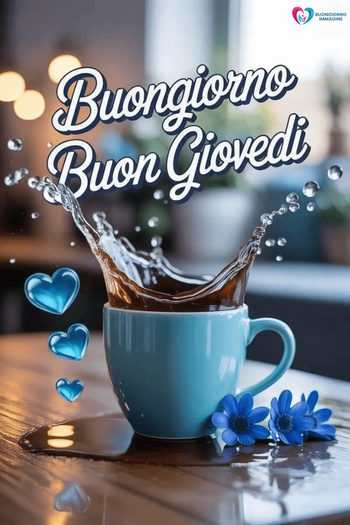 immagini buongiorno buon giovedì con vibe positiva