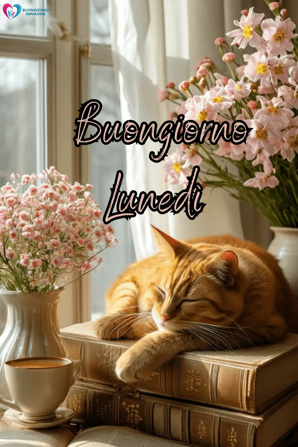 immagini buongiorno buon lunedì con natura verde rilassante