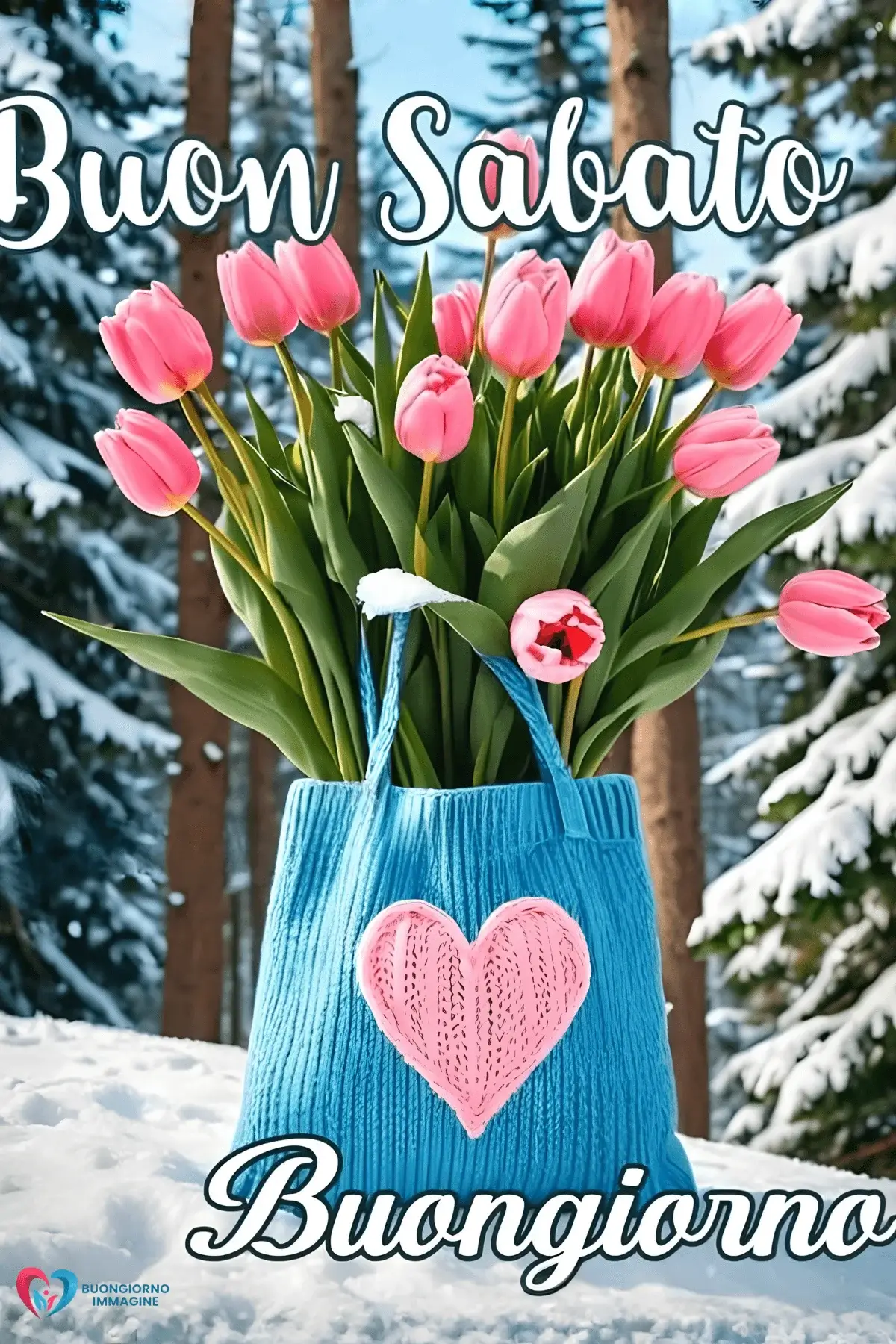 immagini buongiorno buon sabato con atmosfera positiva