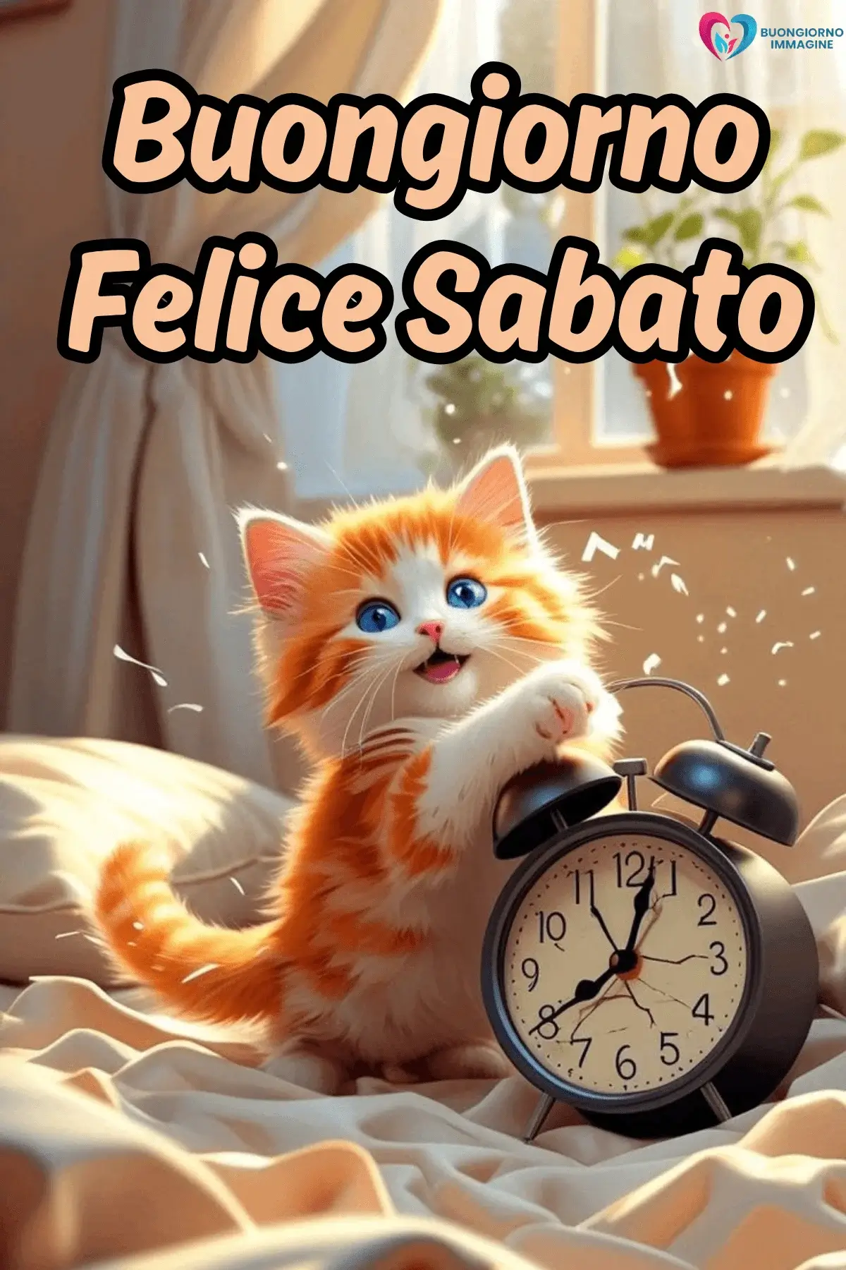 immagini buongiorno buon sabato con atmosfera serena