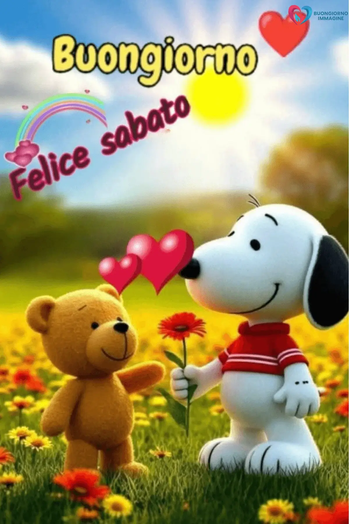 immagini buongiorno buon sabato con frase ispirante