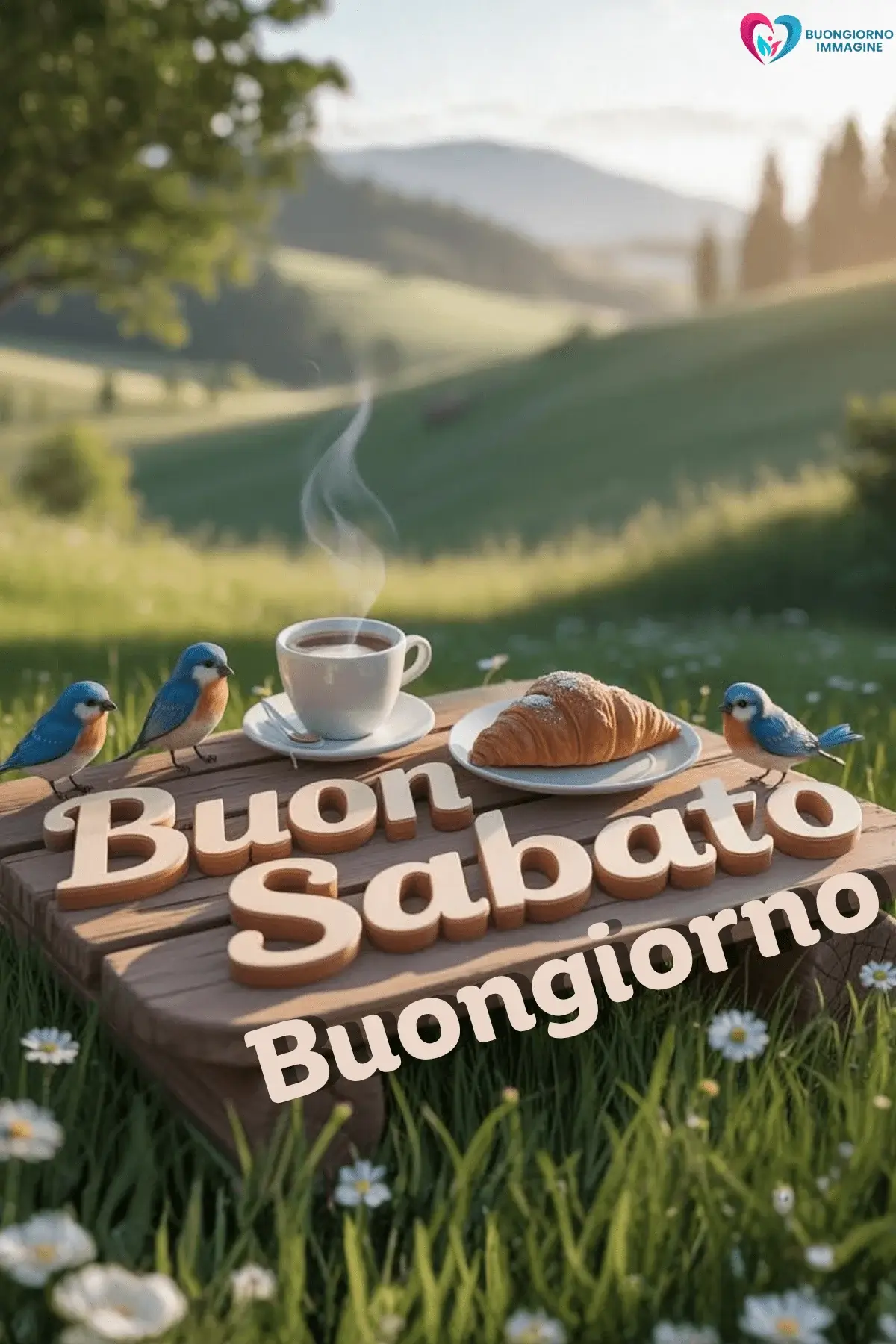 immagini buongiorno buon sabato con sole e mare