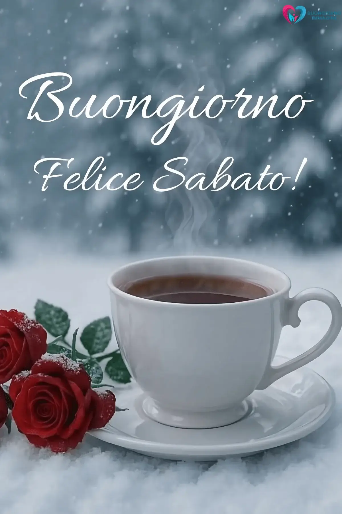 immagini buongiorno buon sabato con stile minimal