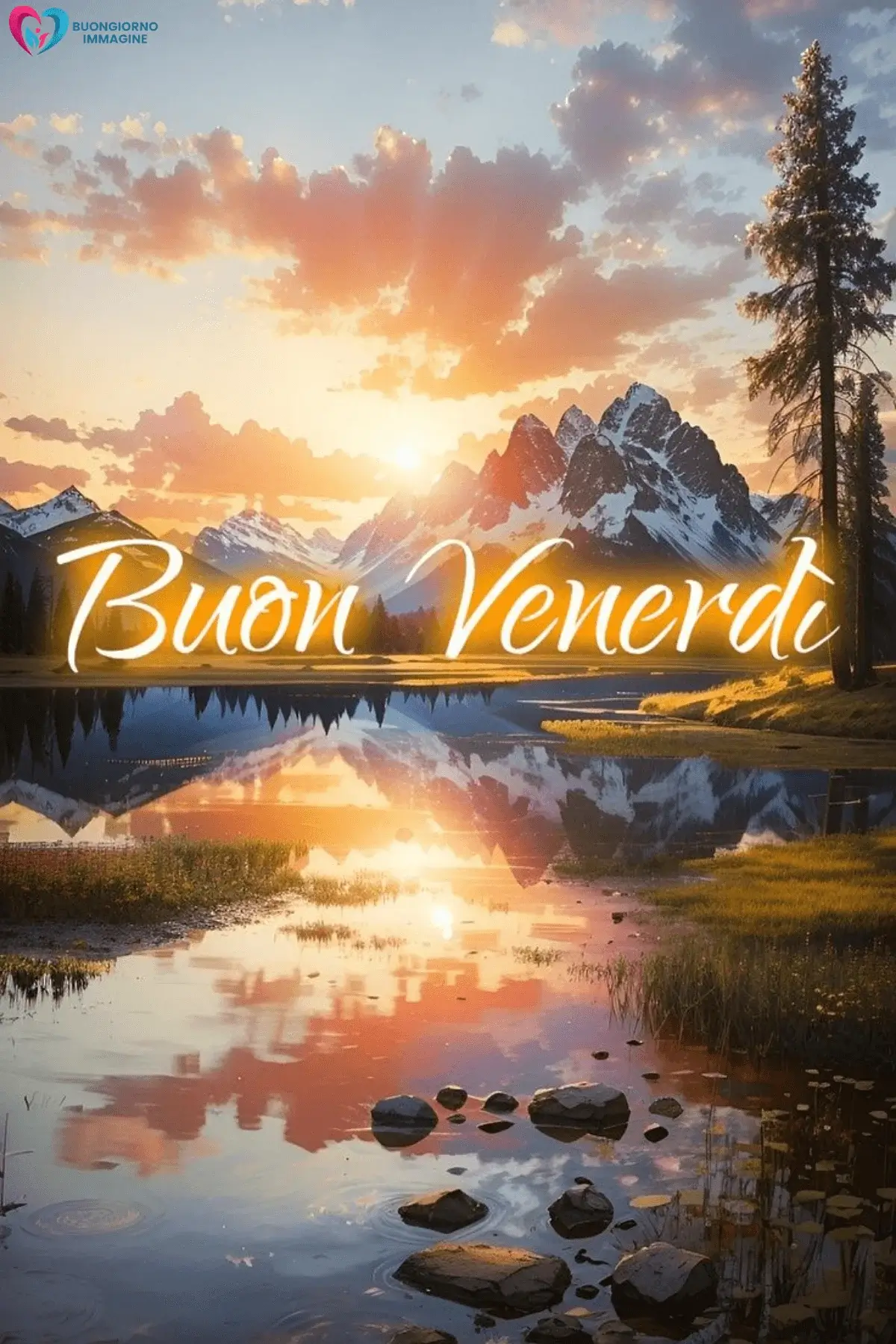 immagini buongiorno buon venerdì con scena mattutina