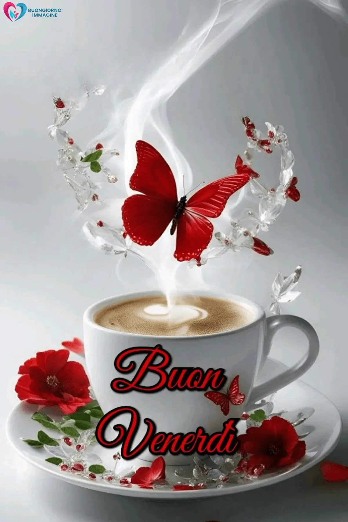 immagini buongiorno buon venerdì con toni morbidi
