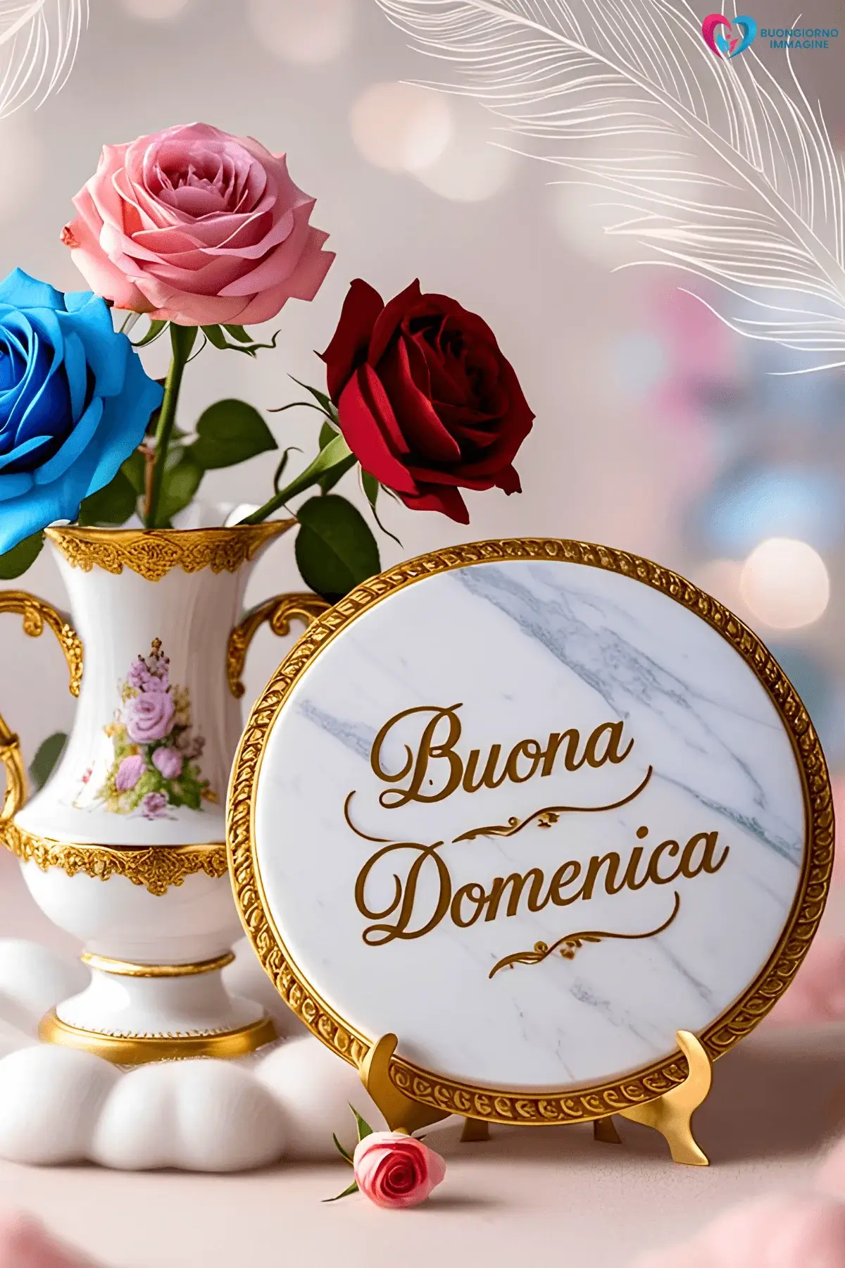 immagini buongiorno buona domenica con cielo mattutino