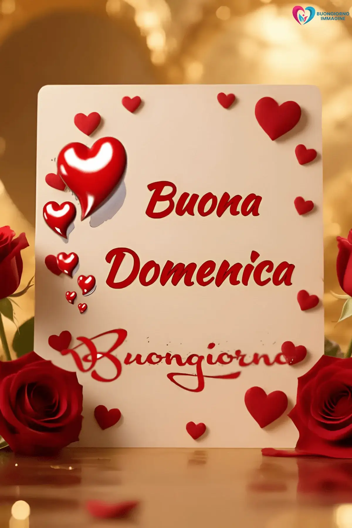 immagini buongiorno buona domenica con frase elegante