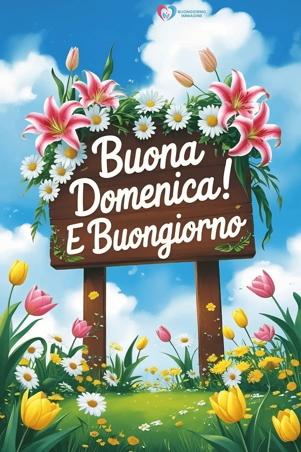 immagini buongiorno buona domenica con sole e mare