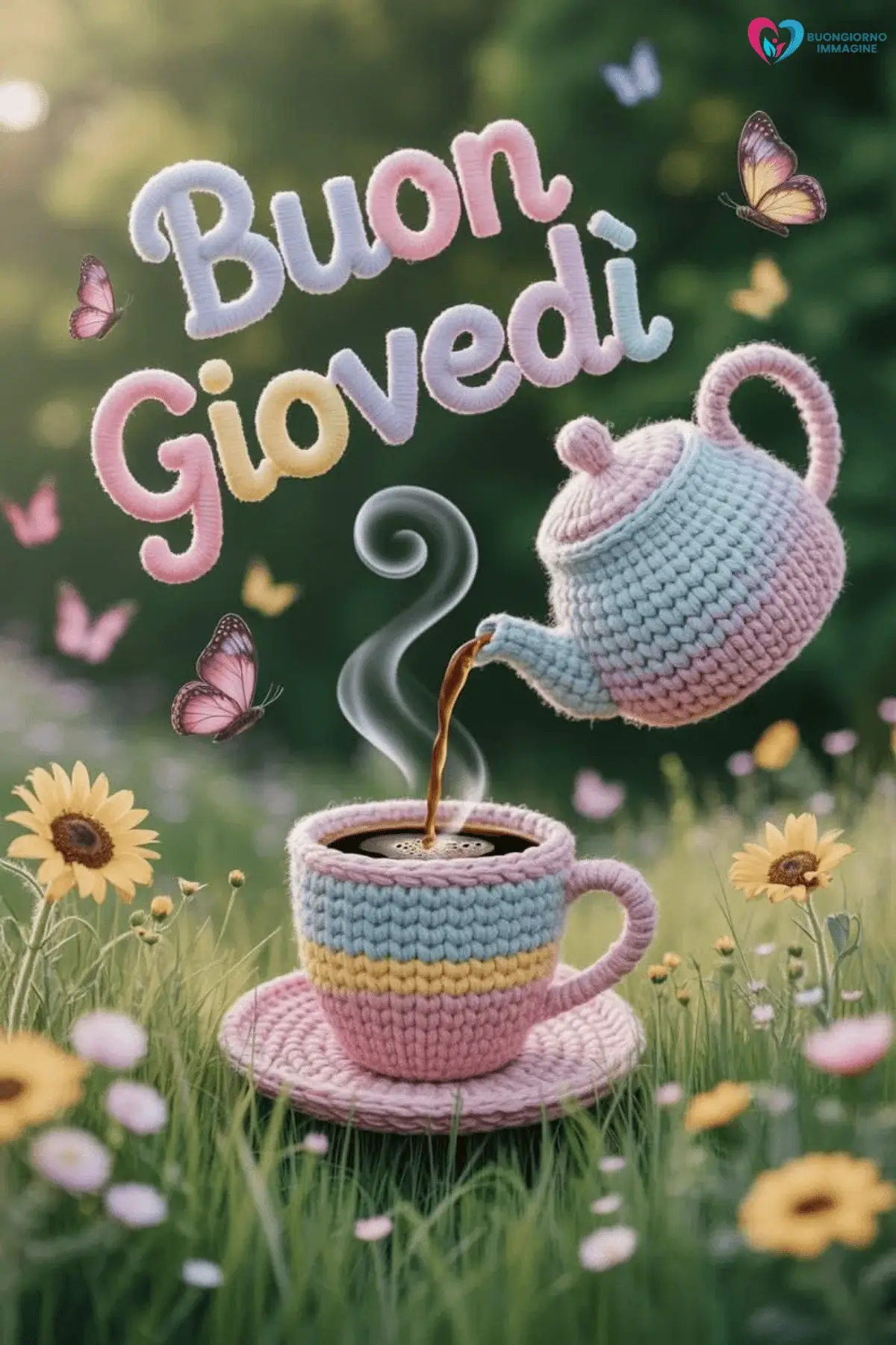 immagini buongiorno giovedì con scena naturale