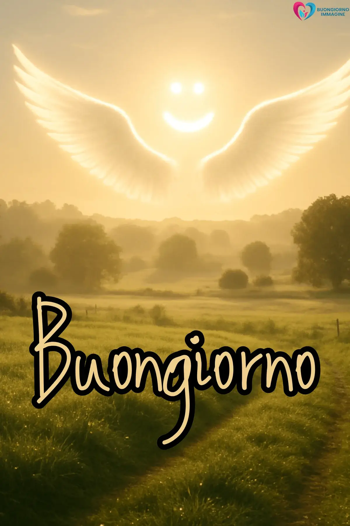 immagini buongiorno le ali del sorriso con emozioni positive
