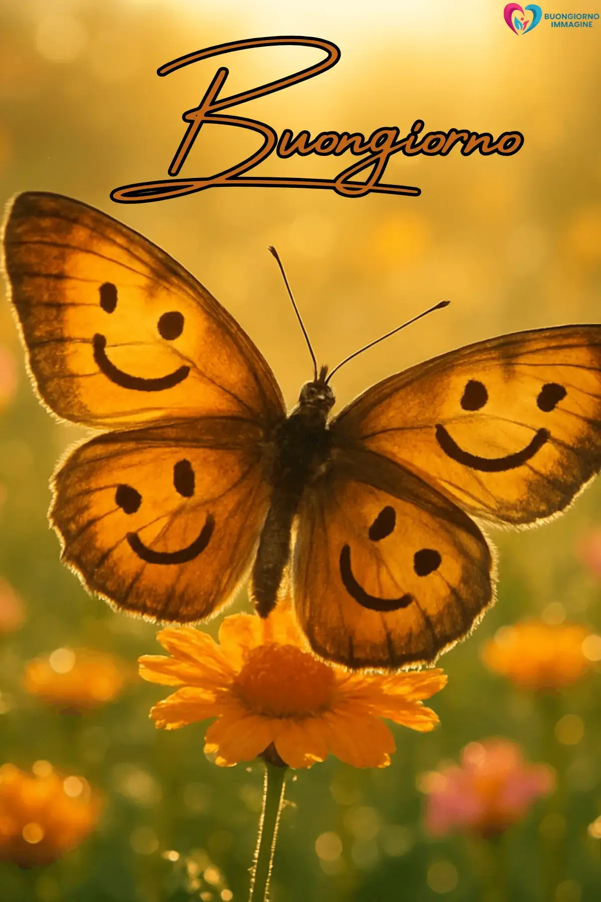 immagini buongiorno le ali del sorriso con energia positiva