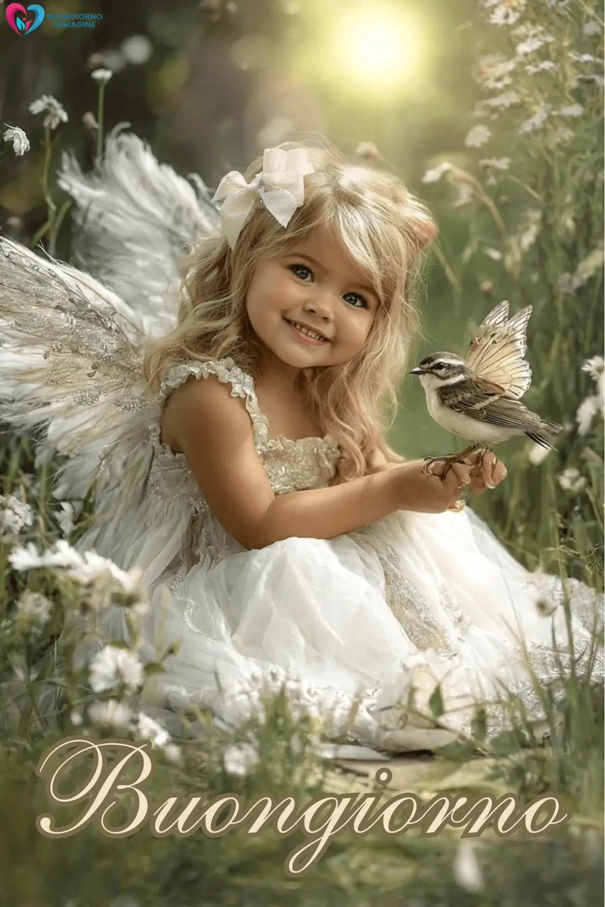 immagini buongiorno magiche le ali del sorriso