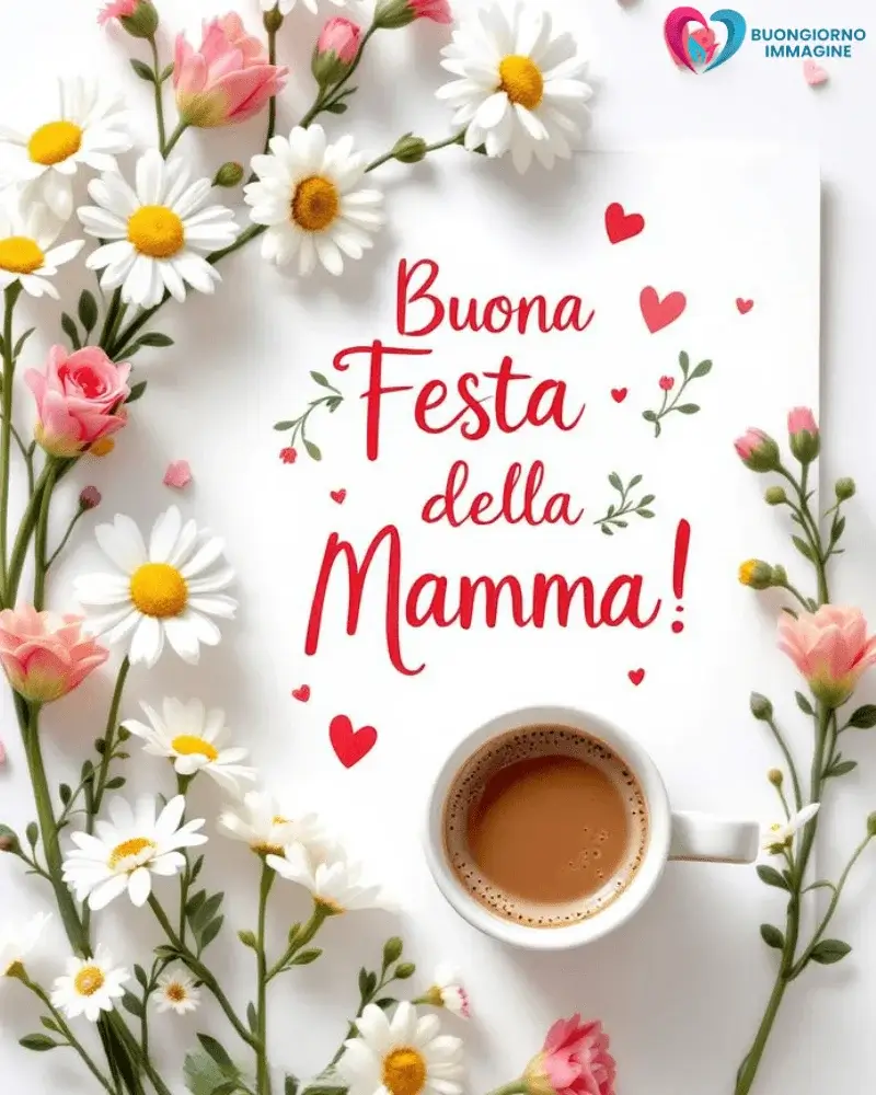 immagini buongiorno mamma con fiori