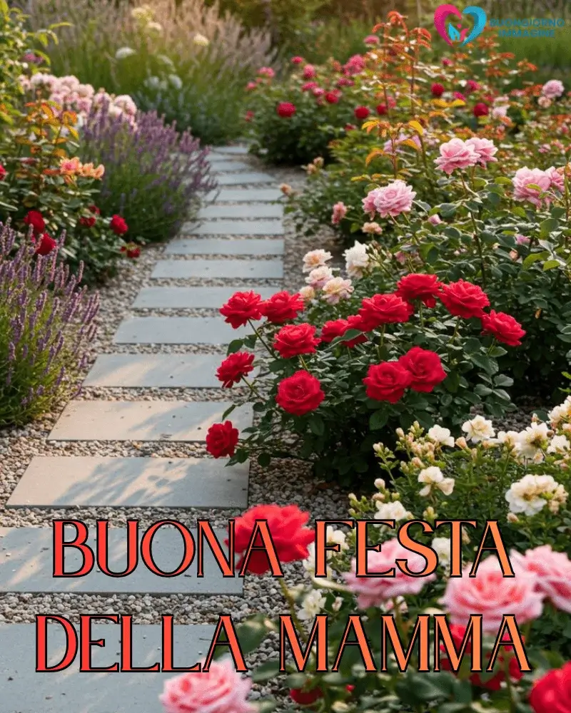 immagini buongiorno mamma con primavera