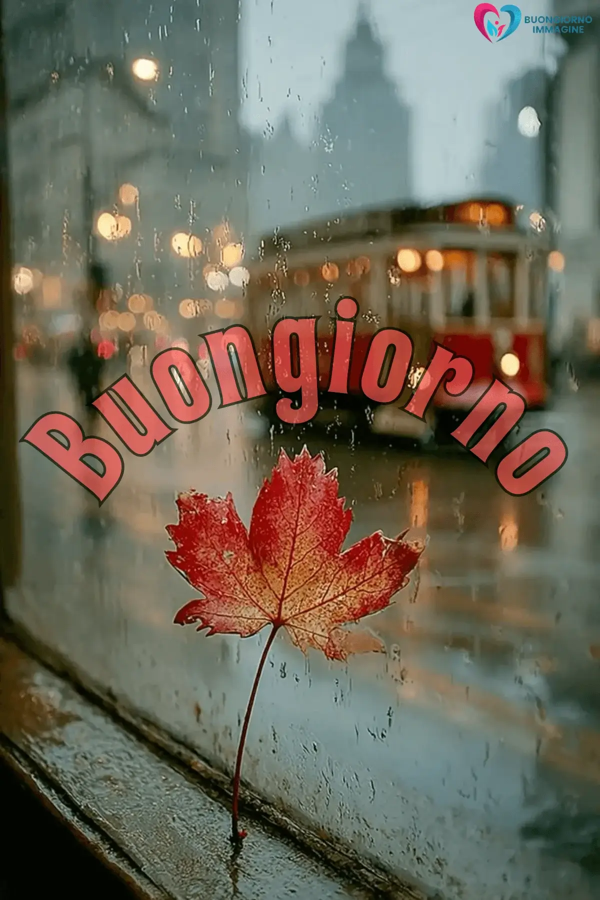 immagini buongiorno pioggia con balcone bagnato