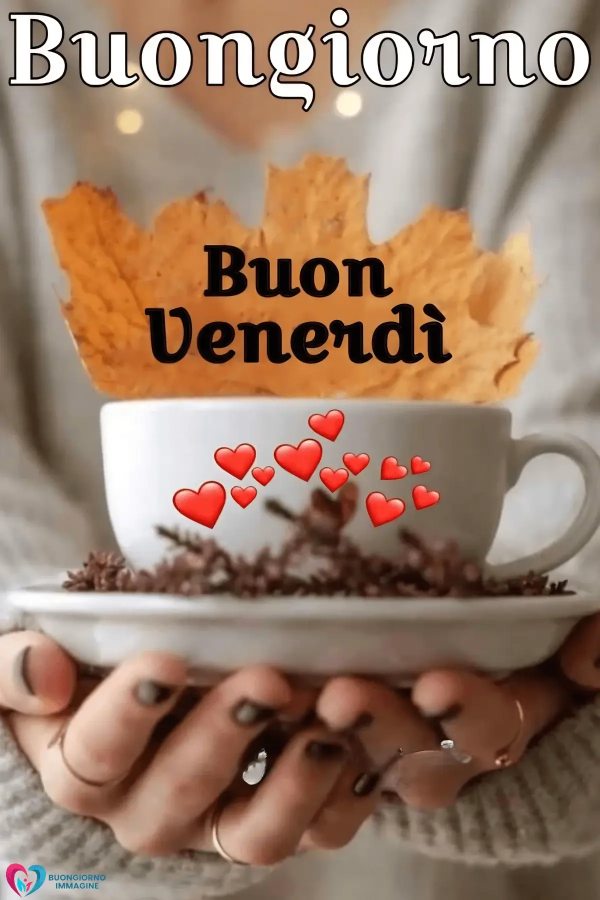 immagini buongiorno venerdì con atmosfera fresca