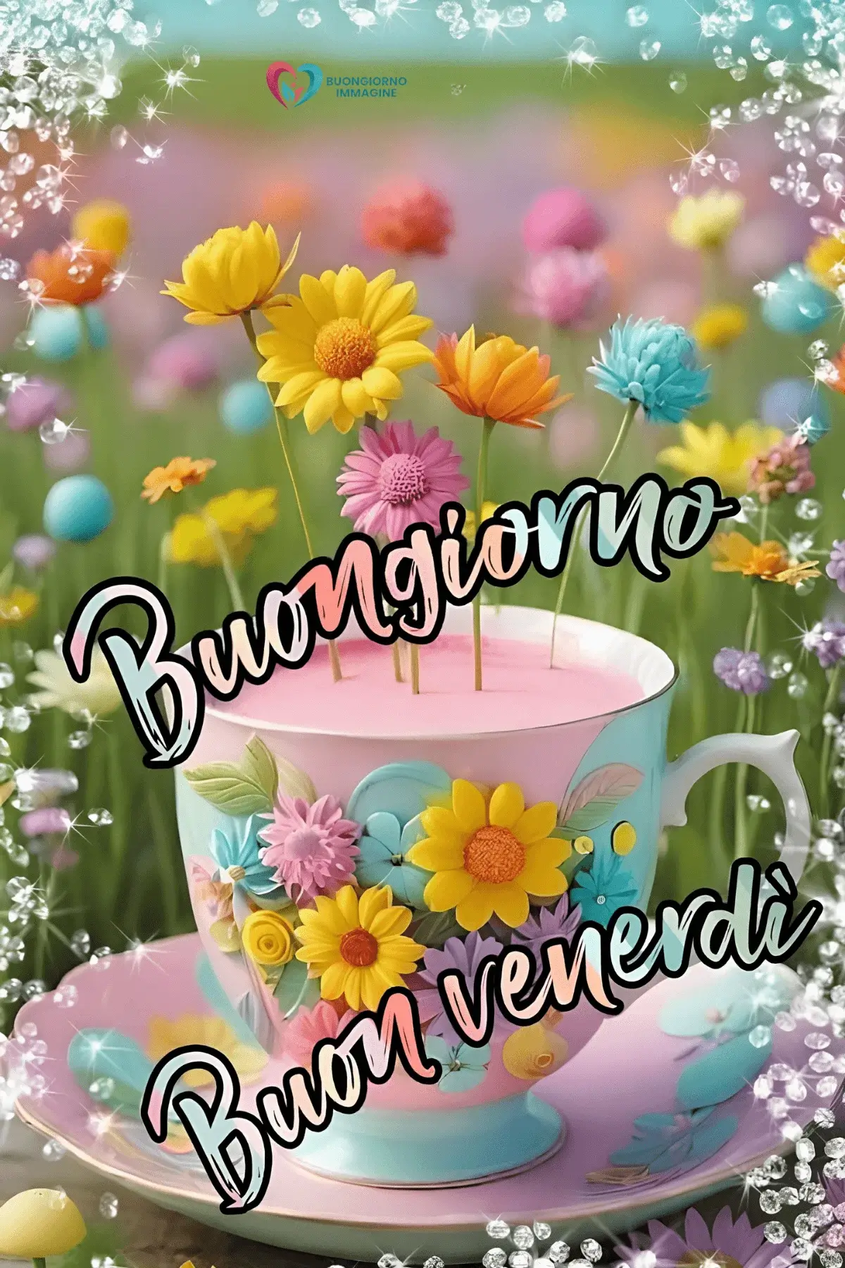 immagini buongiorno venerdì con atmosfera positiva