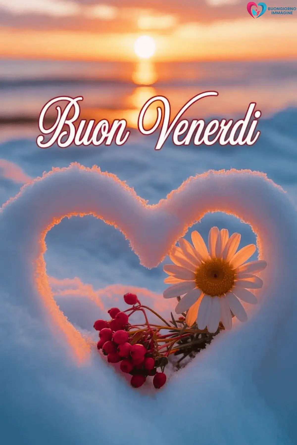 immagini buongiorno venerdì con natura verde