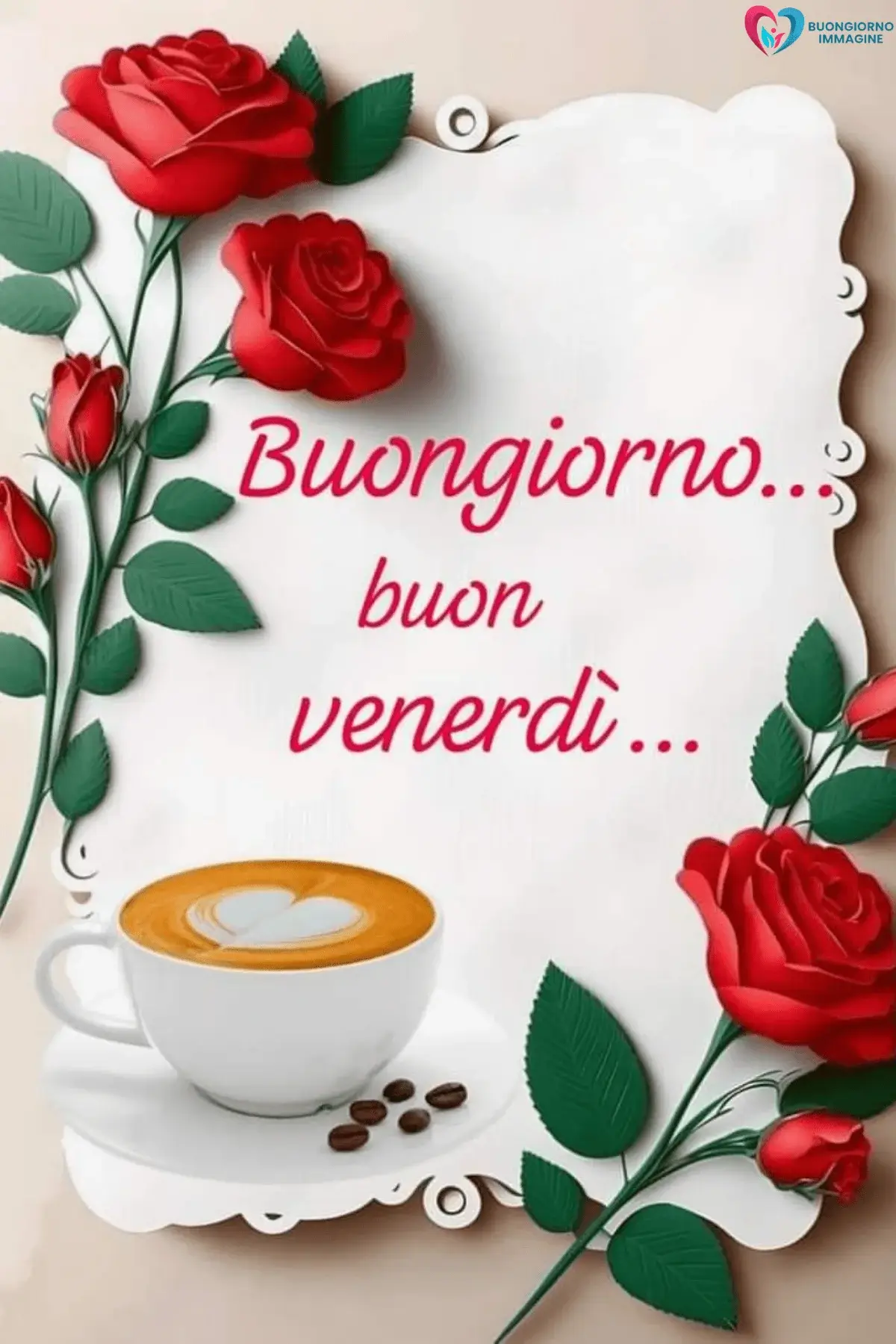 immagini buongiorno venerdì con scena naturale