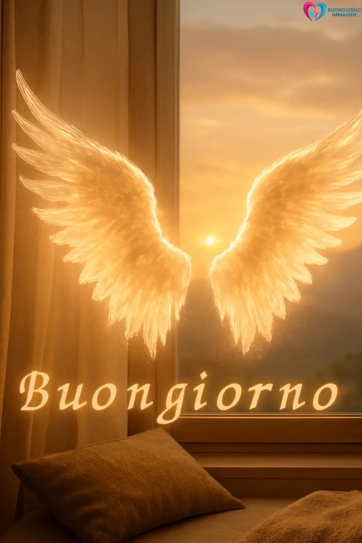 le ali del sorriso buongiorno con buongiorno positivo