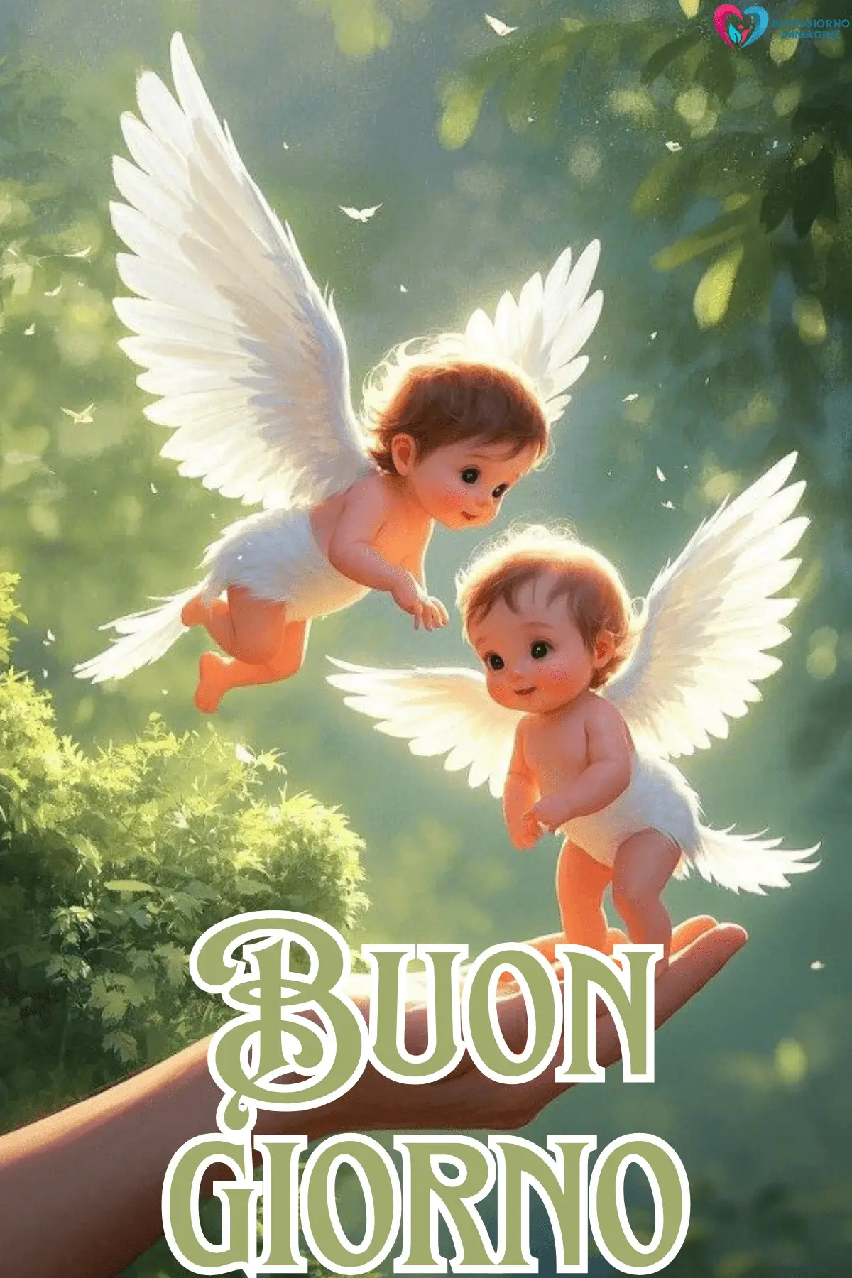le ali del sorriso buongiorno con messaggi di felicità