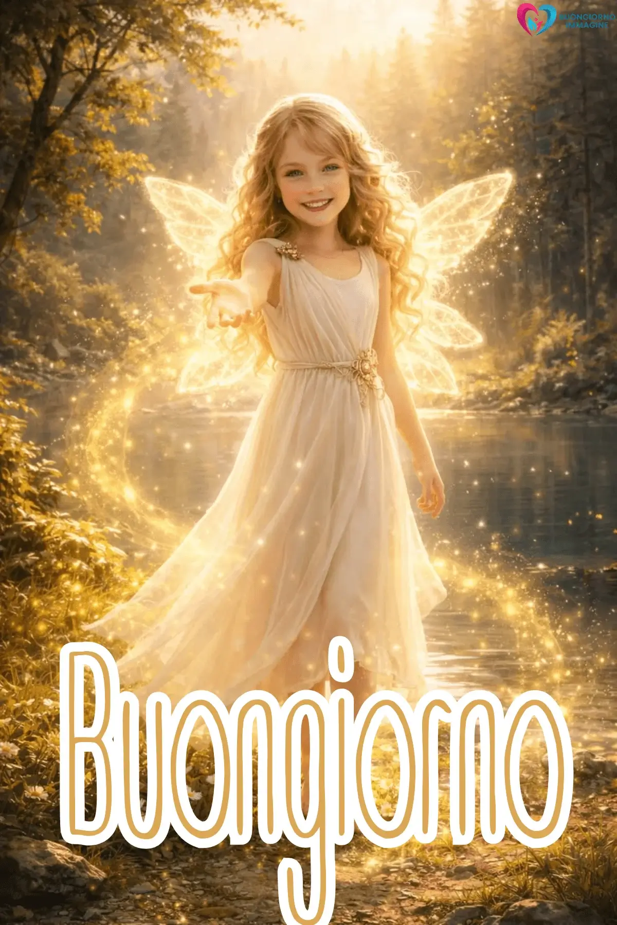le ali del sorriso buongiorno con stile elegante