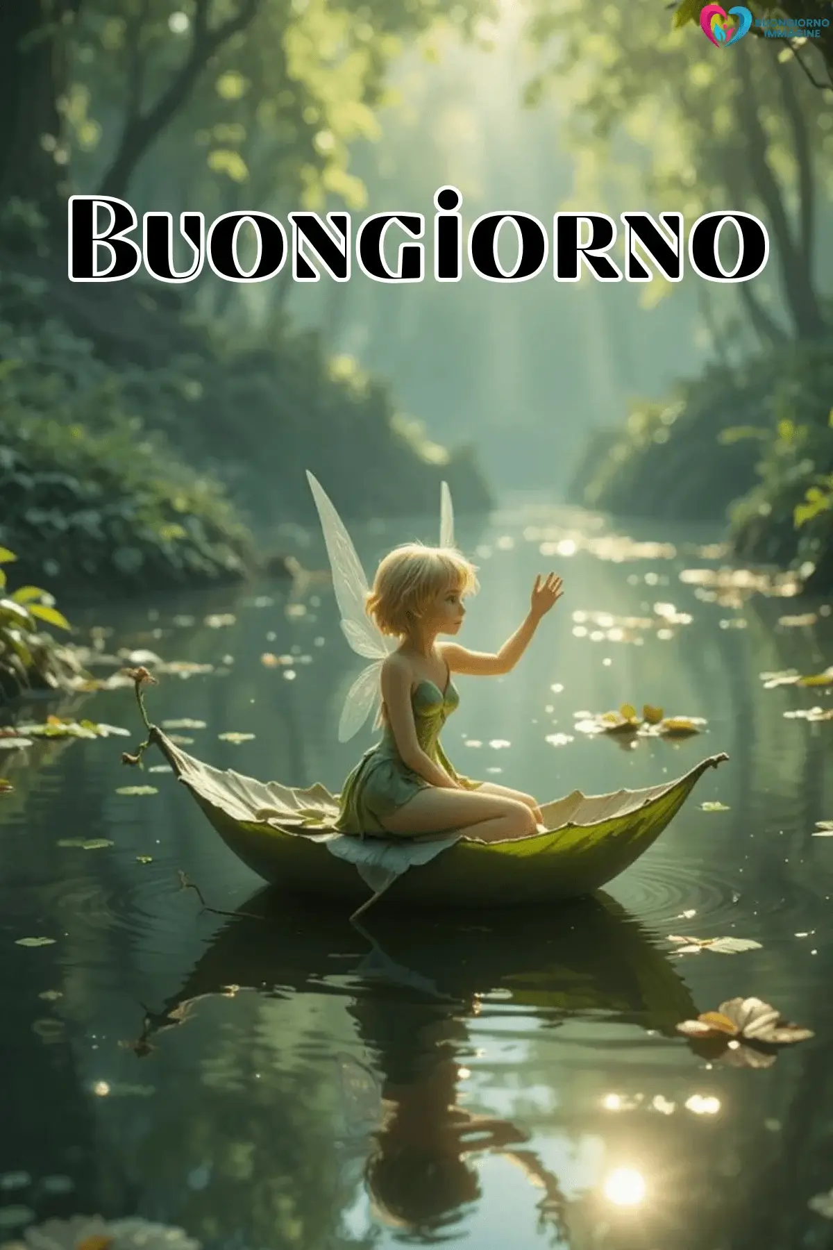 le fate del sole buongiorno con frase motivazionale
