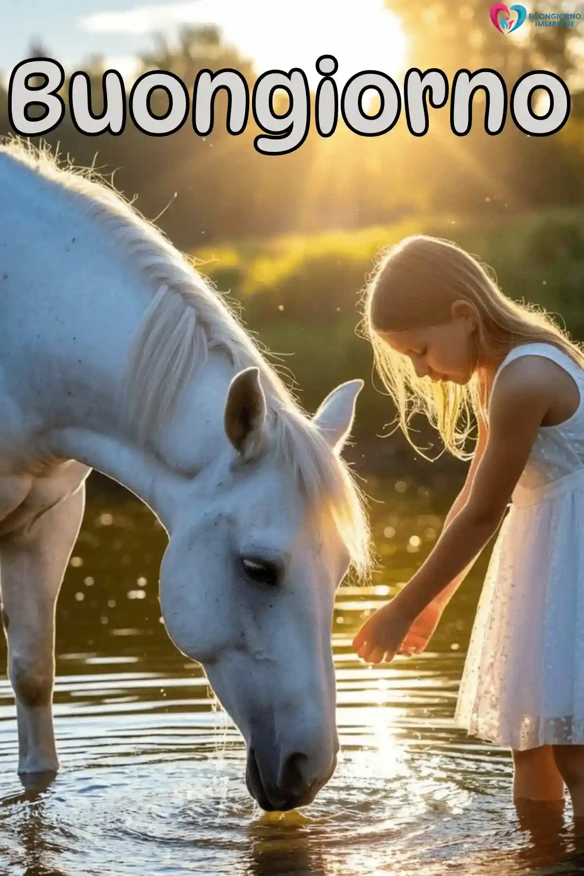 immagine buongiorno bambini cuore 36
