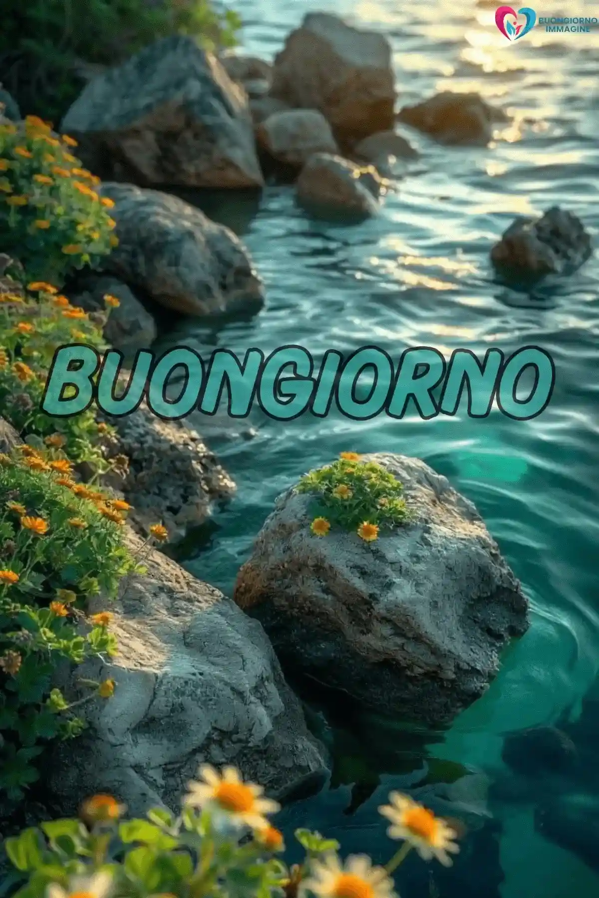foto buongiorno pietra bianca gratis — buongiornoimmagine.it