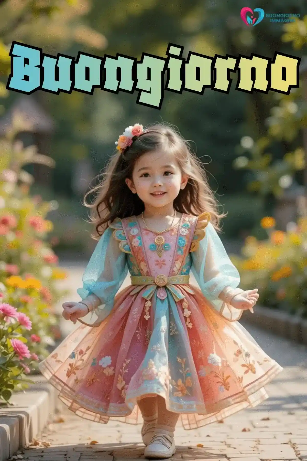 foto buongiorno bambini dolce 33