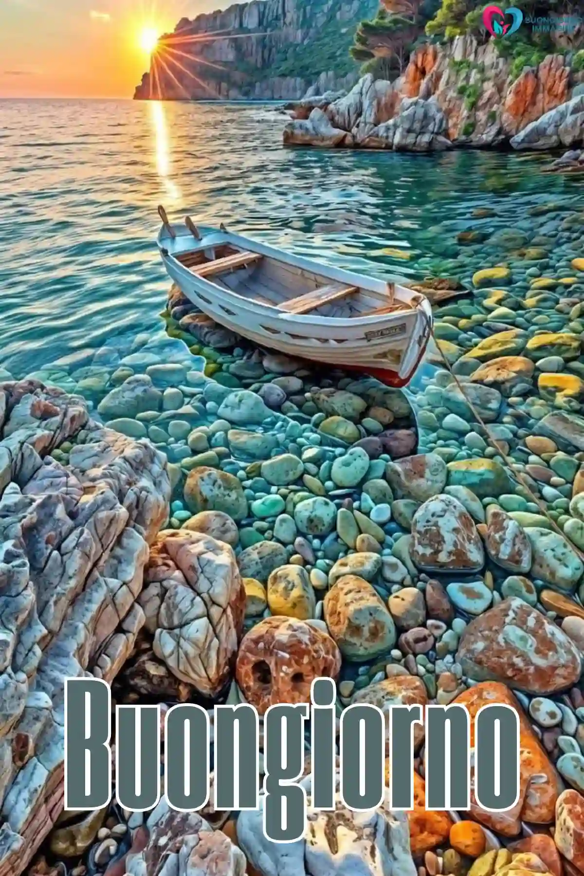 foto buongiorno pietra bianca gratis — buongiornoimmagine.it