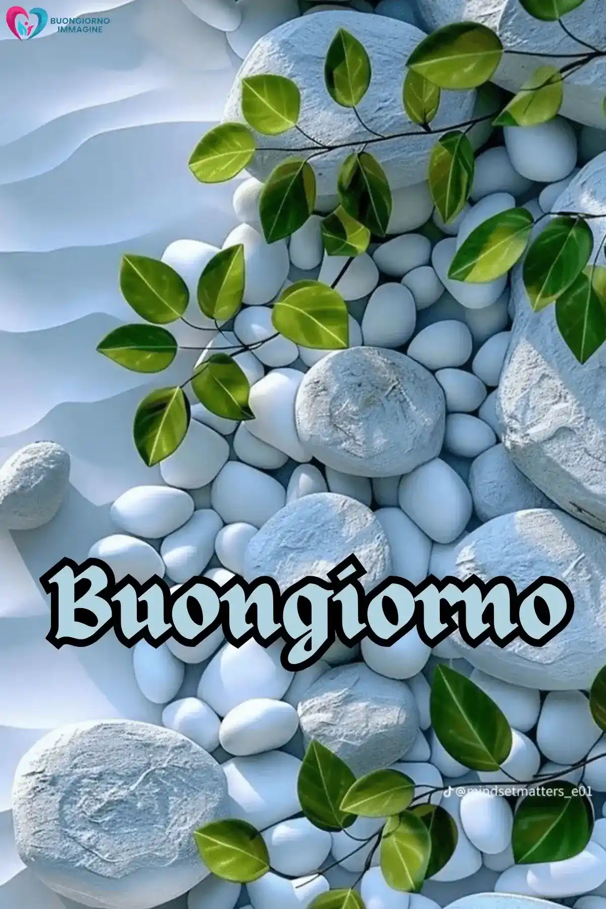 foto buongiorno pietra bianca gratis — buongiornoimmagine.it
