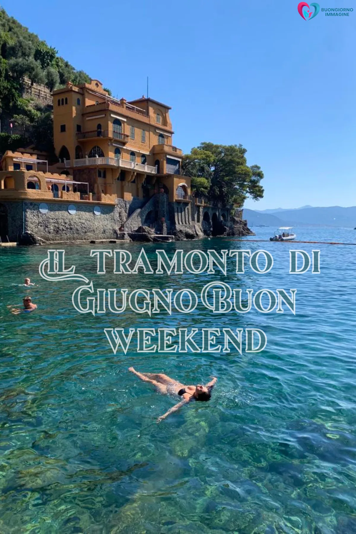 buon sabato di giugno immagini con fiori colorati e sole