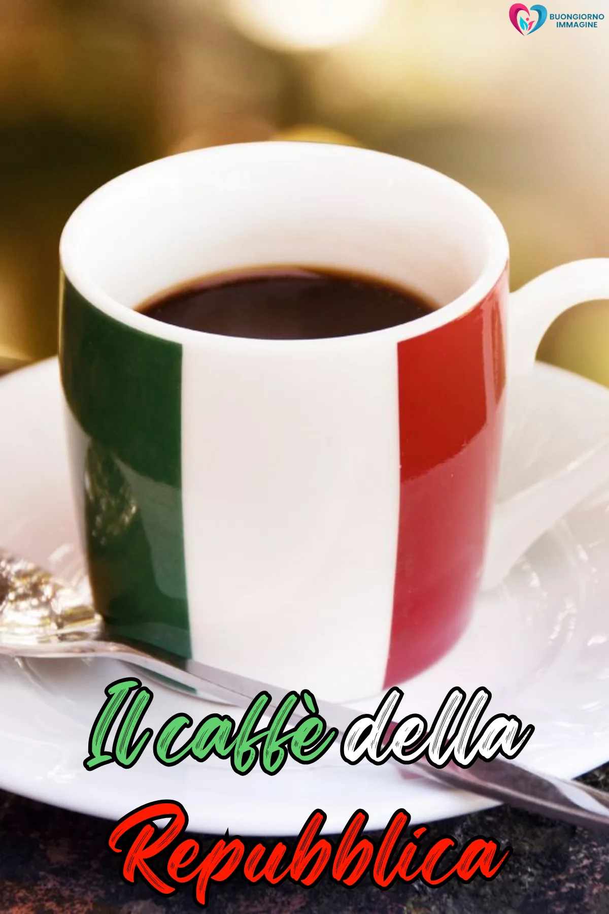 buongiorno 2 giugno festa della repubblica con bouquet di rose fresche
