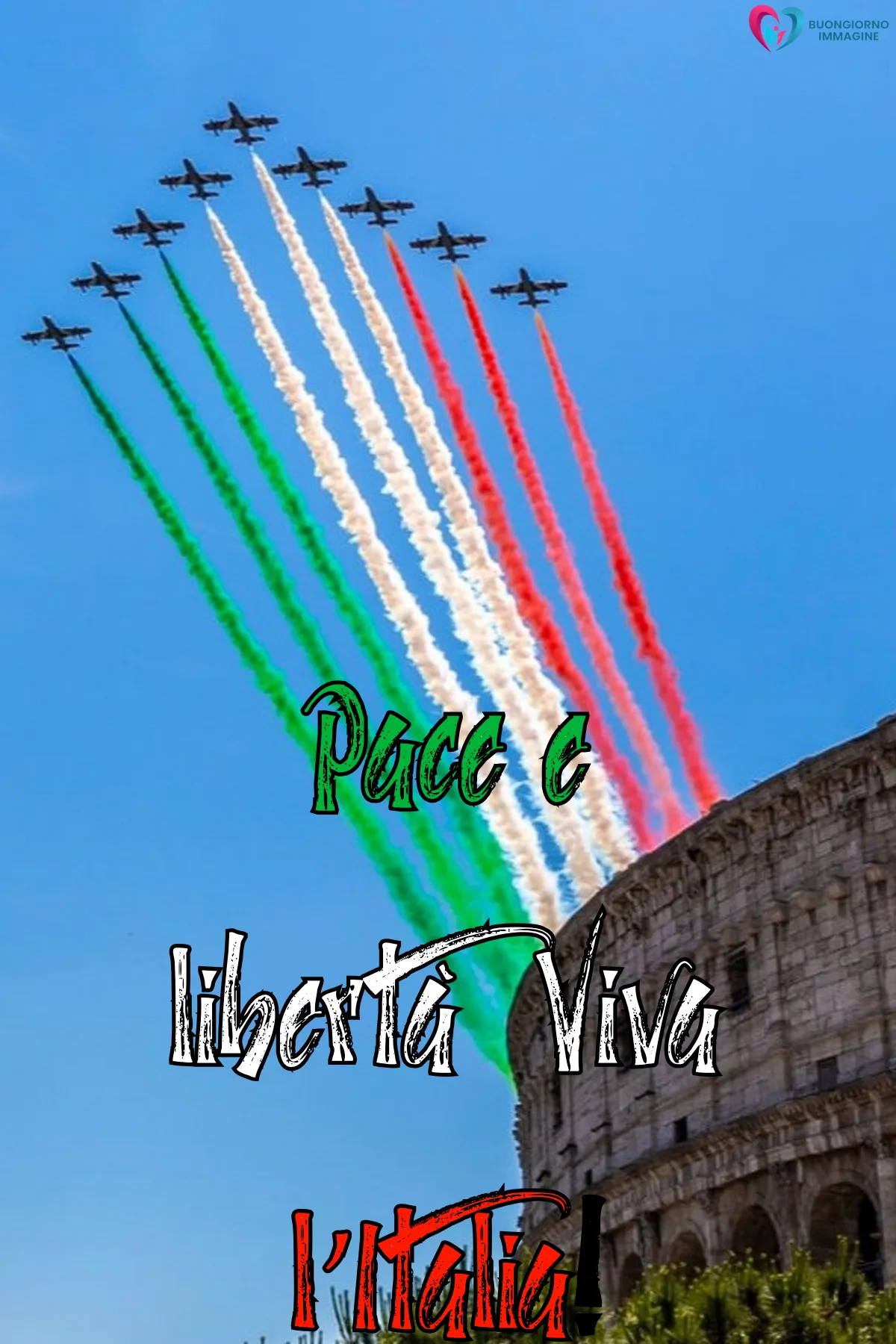 buongiorno 2 giugno festa della repubblica con colazione e tazza fumante