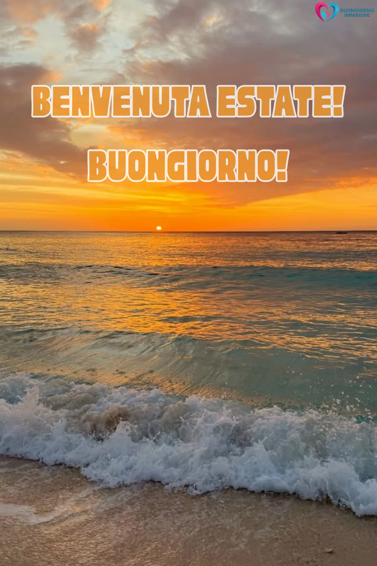 buongiorno estate 21 giugno immagini con paesaggio luminoso del mattino