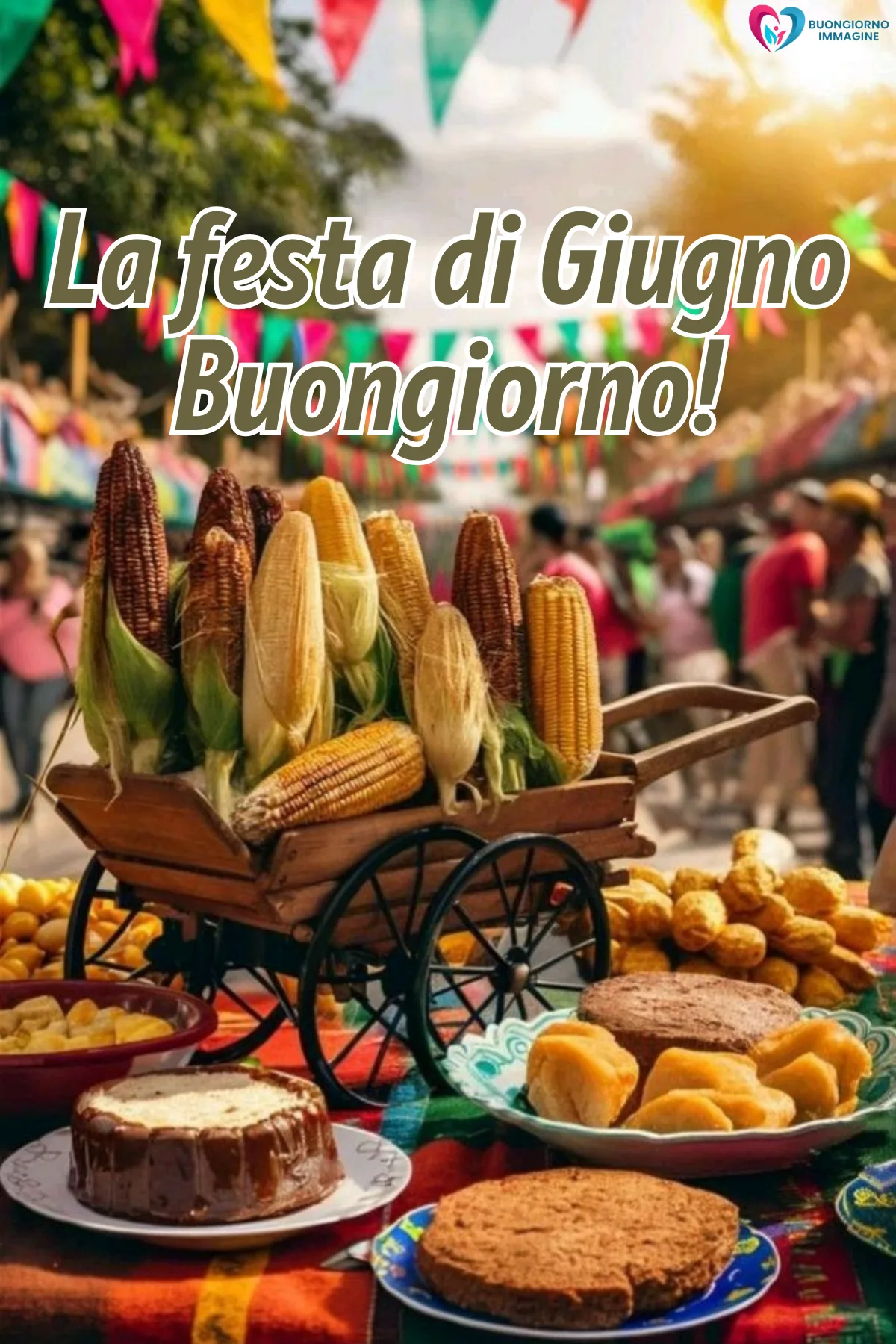buongiorno estate 21 giugno immagini con colazione e tazza fumante
