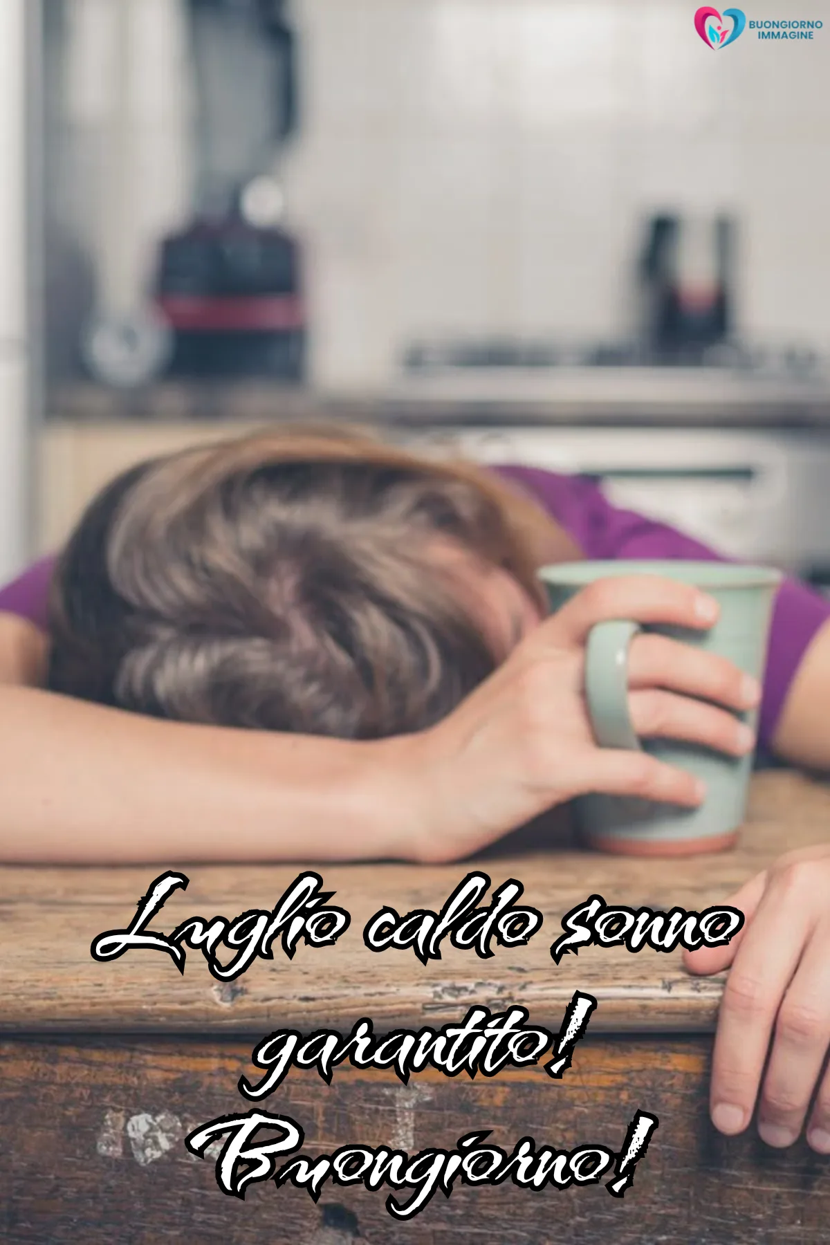 buongiorno luglio divertente - immagini simpatiche gratis per WhatsApp