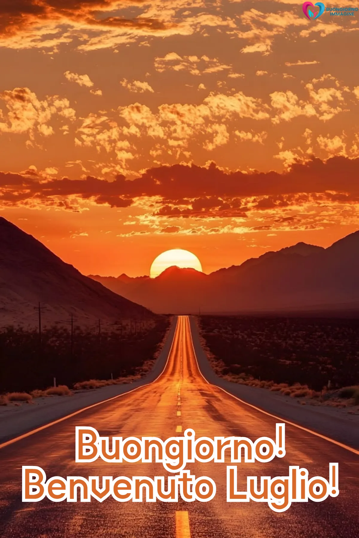 buongiorno luglio benvenuto - immagini buon 1 luglio gratis per WhatsApp