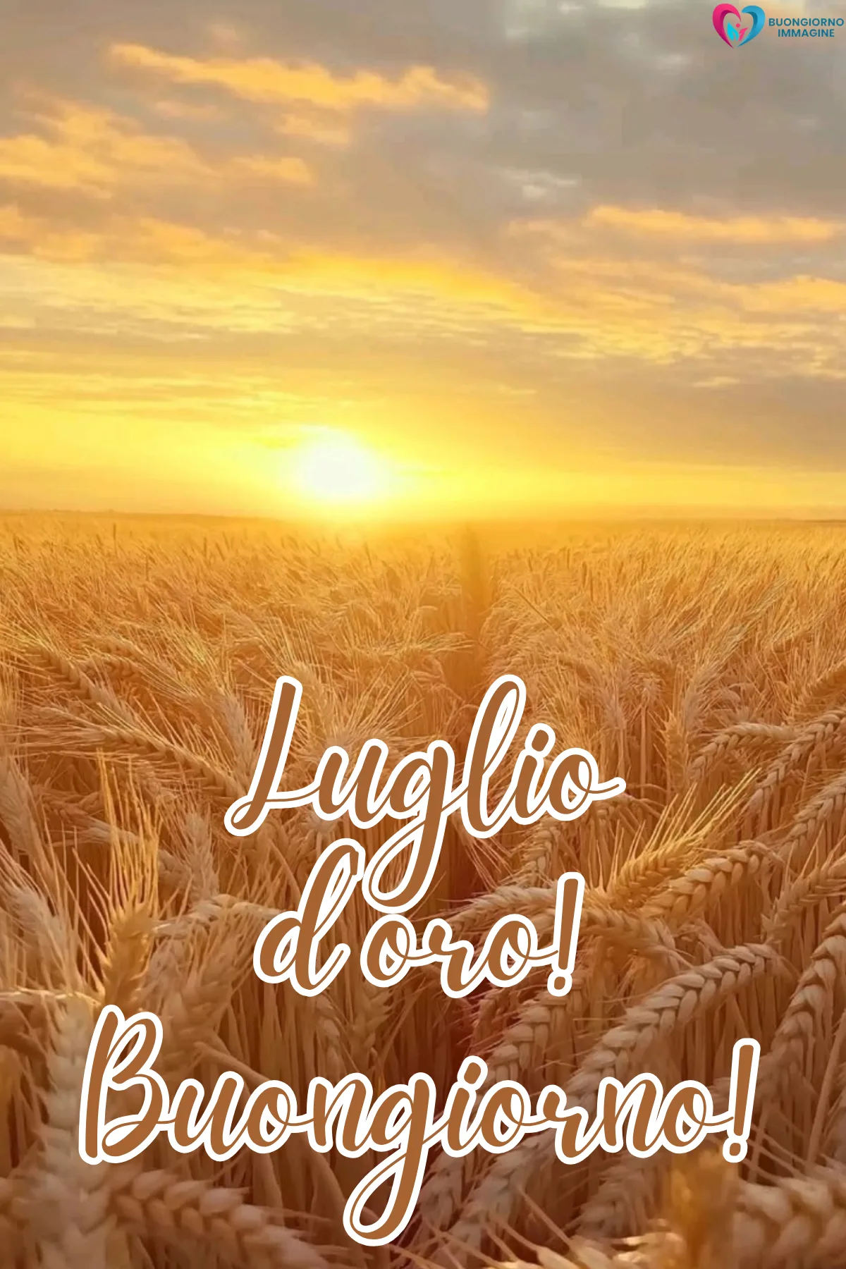 buongiorno luglio benvenuto - immagini buon 1 luglio gratis per WhatsApp