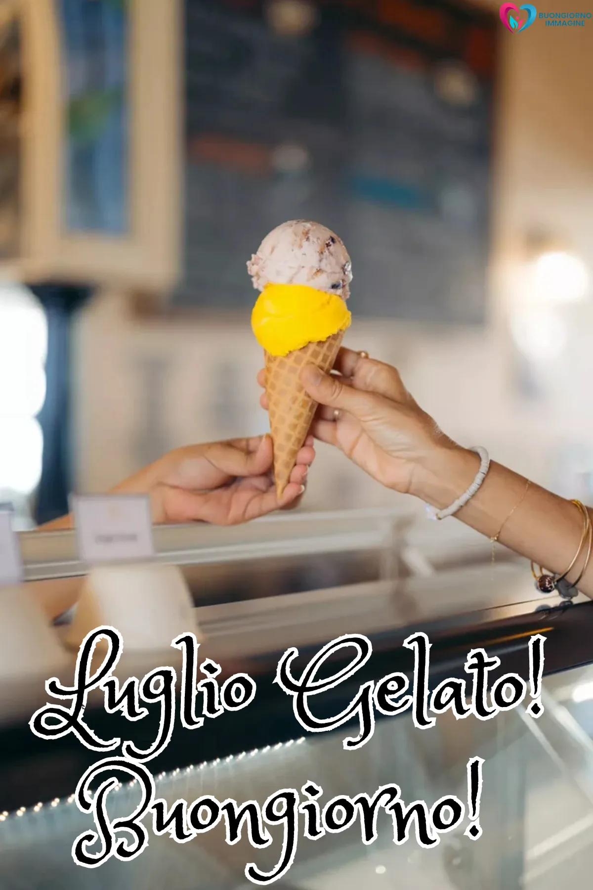 buongiorno luglio divertente - immagini simpatiche gratis per WhatsApp